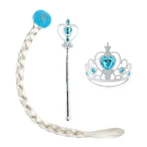 Kit Infantil  Acessórios Princesa Do Gelo