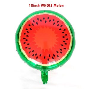 Balão Metalizado Frutas Melancia 18 Polegadas