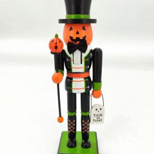 Homem Abobora De Madeira De 25Cm