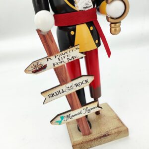 Pirata De Madeira Nutcracker De 36Cm