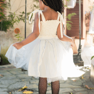 Conjunto Top E Saia  Halloween Múmia Tamanho 4