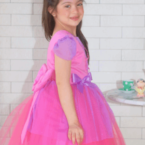 Vestido Princesa Rapunzel Tamanho 6