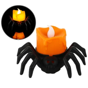 Vela Led Aranha Halloween