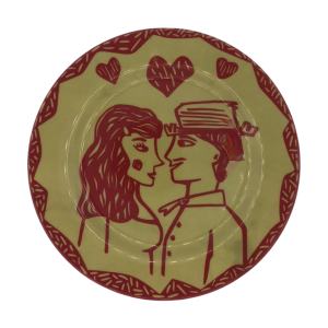 Prato Melamina Meu Xodó 22,5 cms