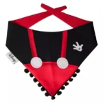 BANDANA PET MICKEY TAMANHO P VERMELHO