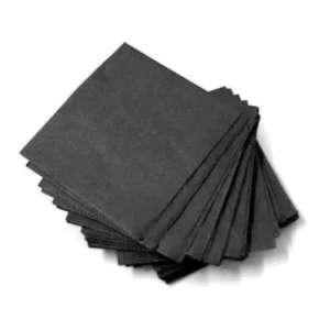 GUARDANAPO DE PAPEL 32X32CM 20 UN ÚNICO PRETO