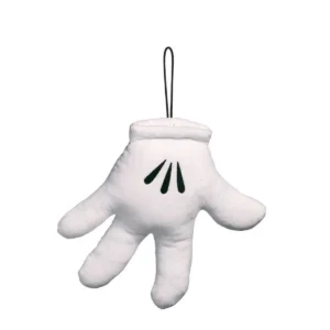 MÃO MICKEY PELÚCIA PARA PENDURAR 25 CM BRANCO