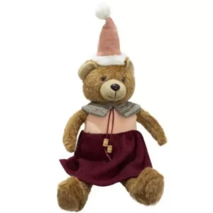 Ursa Sentada Natalina 52x20 cm