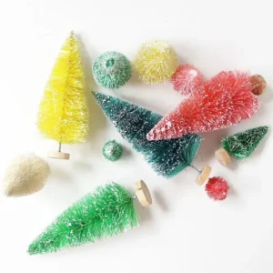 ARVORE DE NATAL MINIATURA TAM P VERMELHO