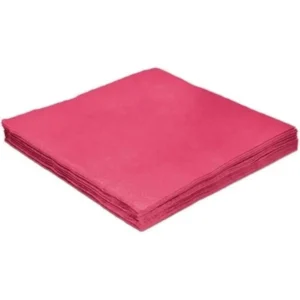 GUARDANAPO DE PAPEL FOLHA DUPLA COR LISA 20 UN 32 CM ROSA PINK