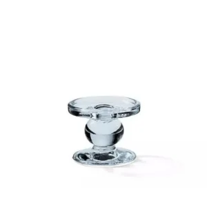 PORTA VELA DE VIDRO 7 CM AZUL