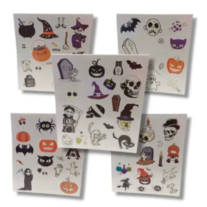Tatuagem Kids Halloween 5 unid