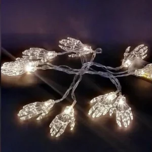 Fio de Led Mão Caveira Halloween 2 Mt