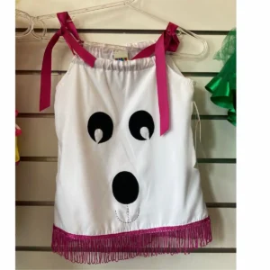 Vestido Infantil Panda com Tiara Tam 02
