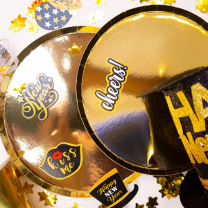 Picks Docinhos Happy New Year com 8 unidades