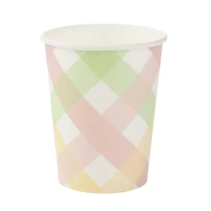 COPO PAPEL XADREZ C/10 UNID 270 ML