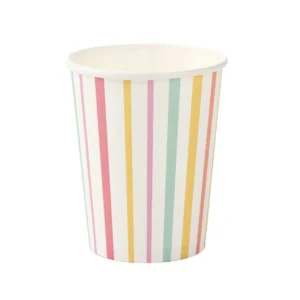 COPO DE PAPEL LISTRAS C/10 UNID 270 ML
