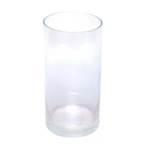 VASO DECORATIVO LONGO TRANSPARENTE