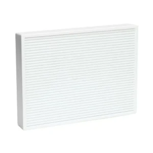LETREIRO LUMINOSO RETANGULA 30x4,5x22 CM C/1 UNID BRANCO