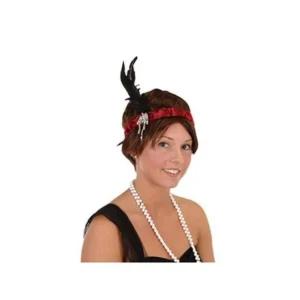 Faixa Cabelo Melindrosa Vermelho