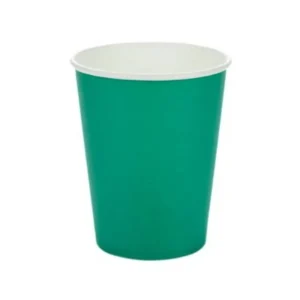 Copo de  Papel liso  10 un  270 ml Verde