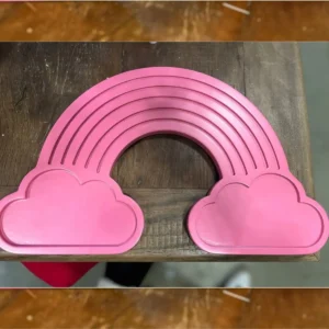 BANDEJA ARCO-IRIS 43 CM ROSA PINK