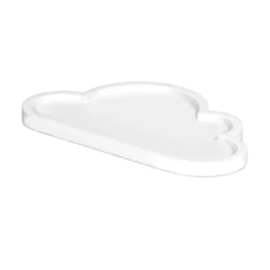 BANDEJA NUVEM 26 CM BRANCO