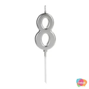 VELA PICK N° 8 PRATA / CINZA