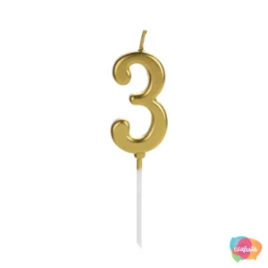 VELA PICK N° 3 DOURADO