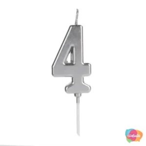 VELA PICK N° 4 PRATA / CINZA