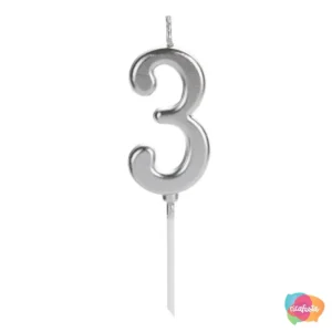 VELA PICK N° 3 PRATA / CINZA