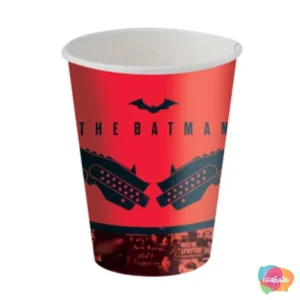COPO PAPEL 200ML BATMAN O FILME 08 UNID