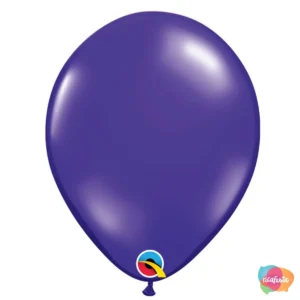 BALÃO LATEX SOLID COLOR 6 UN 11 POLEGADAS VIOLETA