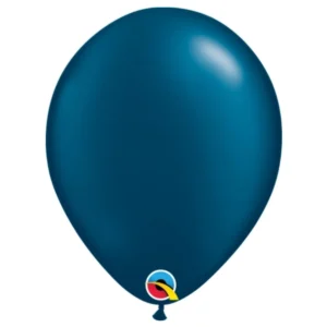 BALÃO LATEX SOLID COLOR PEROLIZADO COM 25 UNID 11 POLEGADAS AZUL ESCURO