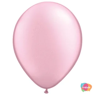 BALÃO LATEX SOLID COLOR PEROLIZADO COM 25 UNID 11 POLEGADAS ROSA CLARO