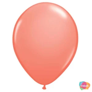 BALÃO LATEX SOLID COLOR 6 UN 11 POLEGADAS CORAL