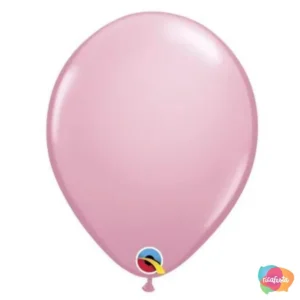 BALÃO LATEX 27CM COM 6 UNID 11 POLEGADAS ROSA BEBE