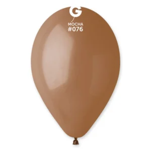 Balão Látex Mocha 11 Polegadas com 50 Unid