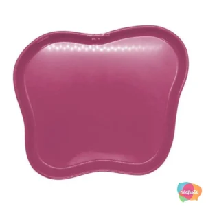 BANDEJA ORGANICA 16 CM ROSA ESCURO