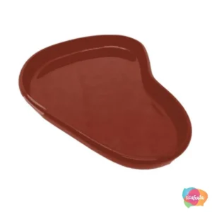 BANDEJA ORGANICA 15 CM CARAMELO