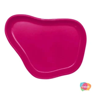 BANDEJA ORGANICA  11 CM ROSA ESCURO