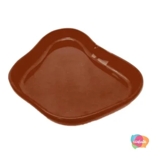 BANDEJA ORGANICA  11 CM CARAMELO
