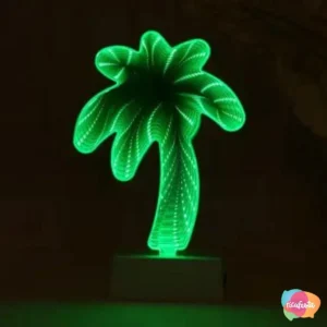 LUMINARIA 3D COQUEIRO  20,5x13x3cm