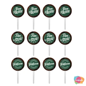 PALITOS PARA DOCES BOTECO COM 12 UNID