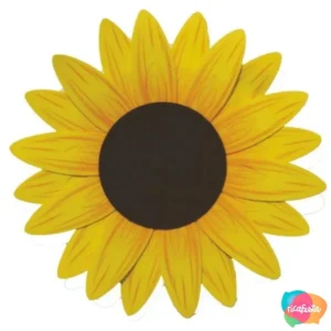 PAINEL GIRASSOL DECORATIVO TAM P AMARELO