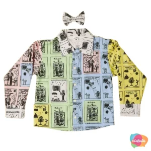 CAMISA CORDEIS MANGA LONGA INFANTIL TAM 02 COLORIDO
