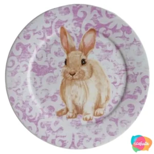 PRATO DE BOLO SWEET EASTER LILÁS