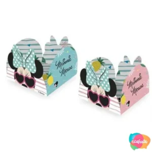 PORTA FORMINHA MINNIE TROPICAL COM 50 UNID