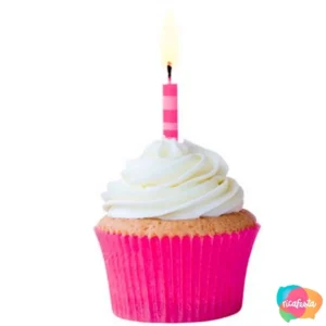 FORMINHA CUPCAKE GREASEPEL COM 45 UNID 5 CM ROSA PINK