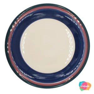 PRATO PEQUENO CONCENTRYCS BLUE 22 CM AZUL ESCURO